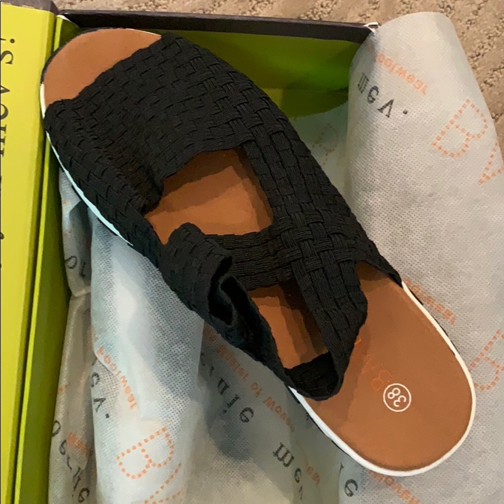 Comfortable sling backs